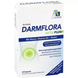 DARMFLORA Active Plus 100 miliard bakterií+7 vitamínů, 40 ks