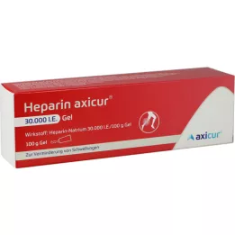 HEPARIN AXICUR 30 000 I.U. gel, 100 g