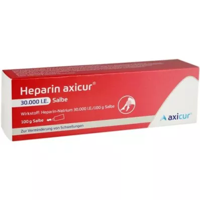 HEPARIN AXICUR 30 000 I.U. mast, 100 g