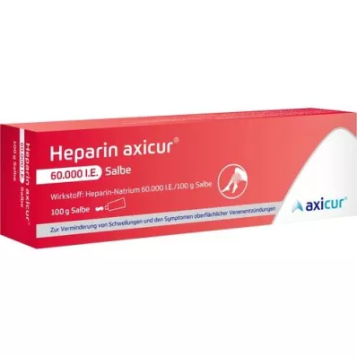 HEPARIN AXICUR 60 000 I.U. mast, 100 g