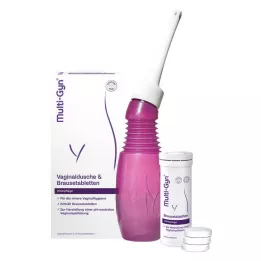 MULTI-GYN Vaginální sprcha combipack šumivé tablety, 1 ks