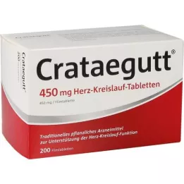 CRATAEGUTT 450 mg kardiovaskulární tablety, 200 ks