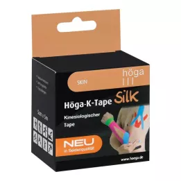 HÖGA-K-TAPE Hedvábí 5 cmx5 m l.fr.skin kinesiol.tape, 1 ks