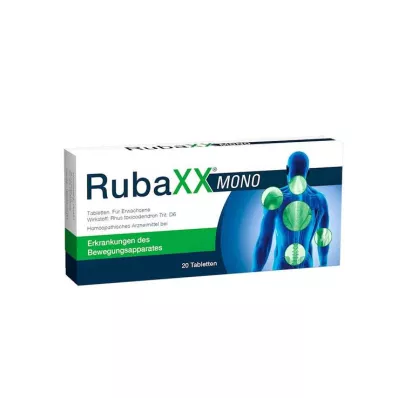 Rubaxx Mono tablety, 20 ks