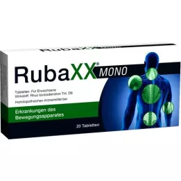 RUBAXX Mono tablety, 20 ks