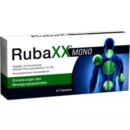 RUBAXX Mono tablety, 40 ks