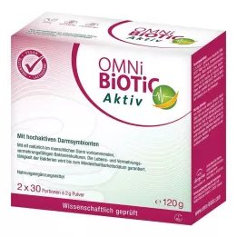 OMNI BiOTiC aktivní prášek, 2x60 g