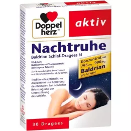 DOPPELHERZ Noční odpočinek Valeriánské potahované tablety N, 30 ks