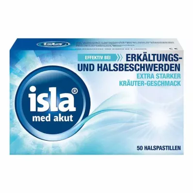 isla® med akutní pastilky, 50 kusů