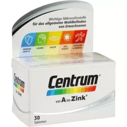 CENTRUM A-Zinc tablety, 30 ks