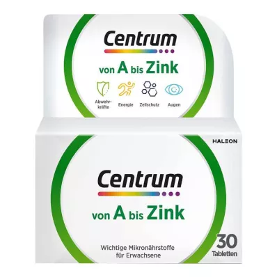 Centrum A-zinkové tablety, 30 ks