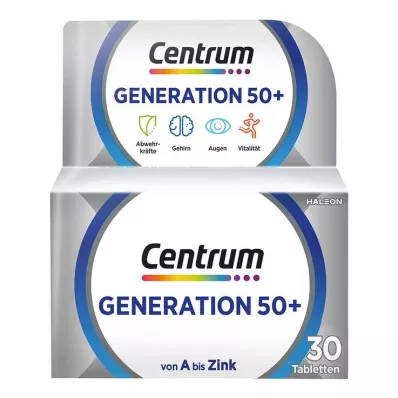 CENTRUM Tablety Generace 50+, 30 ks