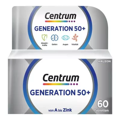 CENTRUM Generace 50+ tablety, 60 ks