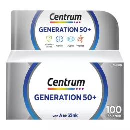 CENTRUM Tablety generace 50+, 100 ks