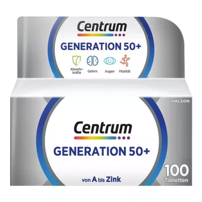 Centrum Generation 50 + tablety, 100 ks