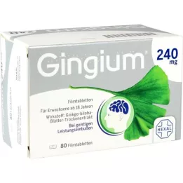 GINGIUM 240 mg potahované tablety, 80 ks