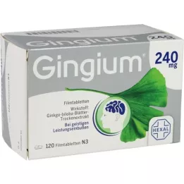 GINGIUM 240 mg potahované tablety, 120 kusů