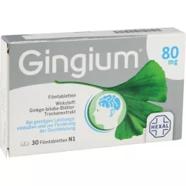 GINGIUM 80 mg potahované tablety, 30 ks