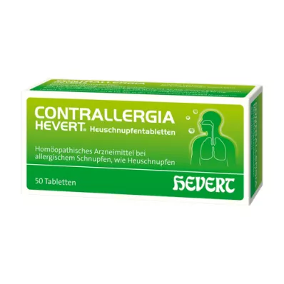 CONTRALLERGIA Hevert tablety proti senné rýmě, 50 ks