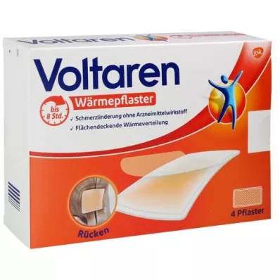 VOLTAREN Tepelná záplata na záda, 4 ks