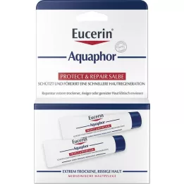 EUCERIN Aquaphor Protect &amp; Opravná mast, 2x10 ml