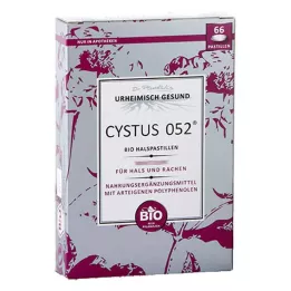 CYSTUS 052 Organické pastilky do krku, 66 ks