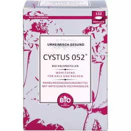 CYSTUS 052 Organické pastilky do krku, 132 ks