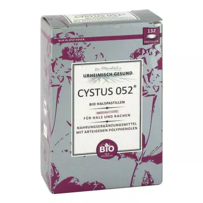 CYSTUS 052 bio pastilky do krku, 132 ks