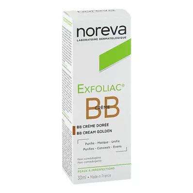 NOREVA Exfoliační tónovaný BB-krém tmavý, 30 ml