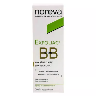 NOREVA Exfoliační tónovaný BB-krém světlý, 30 ml