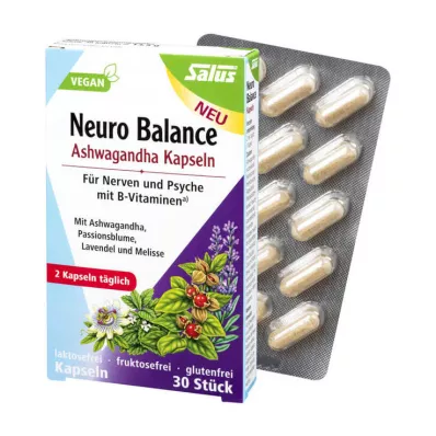 NEURO BALANCE Ashwagandha kapsle Salus, 30 kapslí