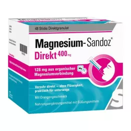 MAGNESIUM SANDOZ Přímé tyčinky 400 mg, 48 ks