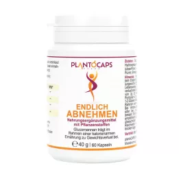 PLANTOCAPS Konečně zhubnout kapsle, 60 kapslí