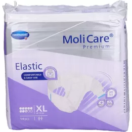 MOLICARE Premium Elastické kalhotky 8 kapek velikost XL, 14 ks