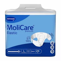 MOLICARE Premium Elastic Slip 9 kapek velikost L, 24 ks