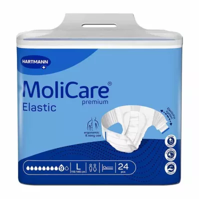 MoliCare® Premium Elastic Slip 9 kapek velikost L, 24 ks