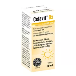 CEFAVIT D3 Tekuté čisté kapky pro perorální použití, 20 ml