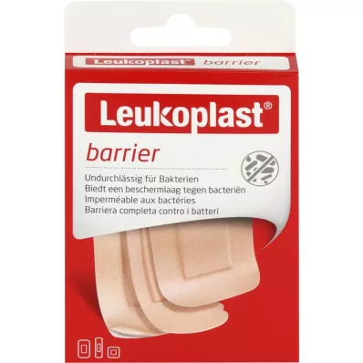 LEUKOPLAST bariérové pásky 22x72mm/38x38mm/38x63mm, 20 ks