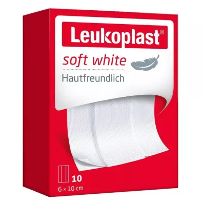 Měkké náplasti Leukoplast 6x10 cm, 10 kusů Měkké náplasti Leukoplast 6x10 cm, 10 kusů