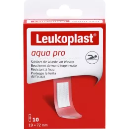 LEUKOPLAST aqua pro proužky 19x72 mm, 10 ks