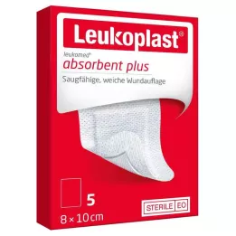 LEUKOPLAST Sterilní obvaz na rány Leukomed 8x10 cm, 5 ks
