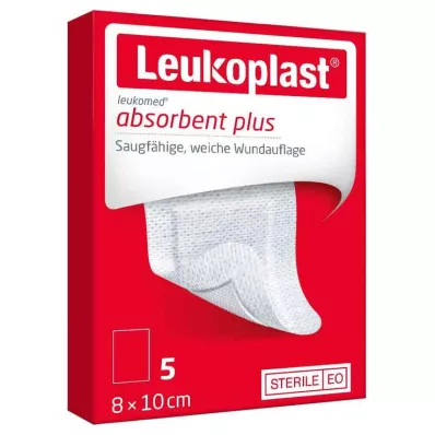 LEUKOPLAST Sterilní obvaz na rány Leukomed 8x10 cm, 5 ks
