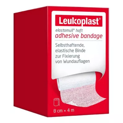 LEUKOPLAST Elastomull haft Fixierb.elast.8 cmx4 m, 1 ks