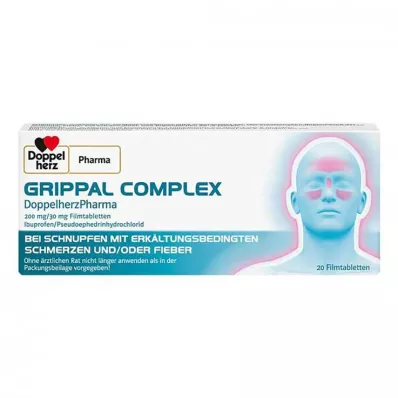 GRIPPAL COMPLEX DoppelherzPharma potahované tablety, 20 ks
