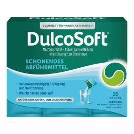 DulcoSoft® práškové projímadlo na zácpu, 20X10 g