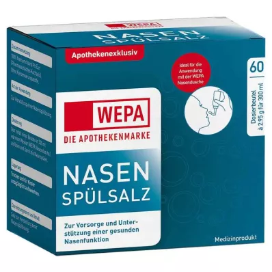 WEPA Sůl na vyplachování nosu, 20X2,95 g WEPA Sůl na vyplachování nosu, 20X2,95 g