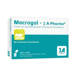 MACROGOL-1A Pharma Plv.z.Her.e.Ls.zum Einnehmen, 10 ks