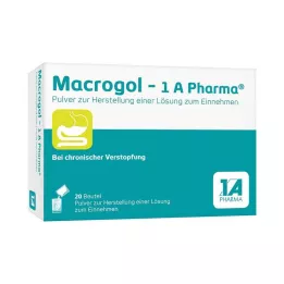 MACROGOL-1A Pharma Plv.z.Her.e.Ls.zum Einnehmen, 20 ks