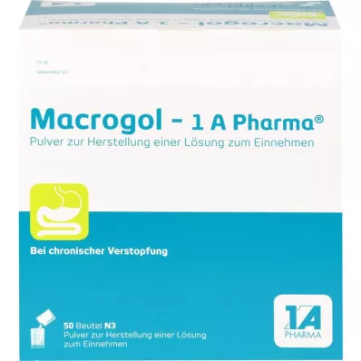 MACROGOL-1A Pharma Plv.z.Her.e.Ls.zum Einnehmen, 50 ks