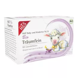 H&amp;S Bio kojenecký a dětský čaj Träumefein filtrační sáček, 20X1,2 g